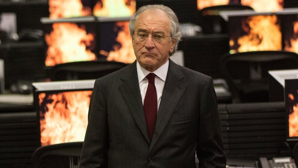 Robert De Niro interpreta Bernard Madoff, empresário responsável pela maior fraude financeira dos Estados Unidos — Foto: Reprodução/The Movie Database