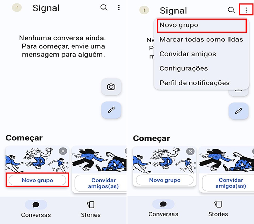 Grupos no Signal: tudo o que você precisa saber fazer nos chats do app