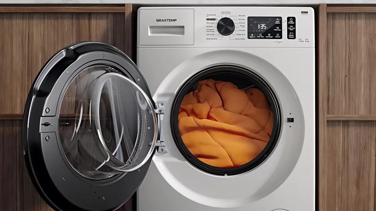 Lava e seca branca: 5 modelos completos para uma área de serviços clean