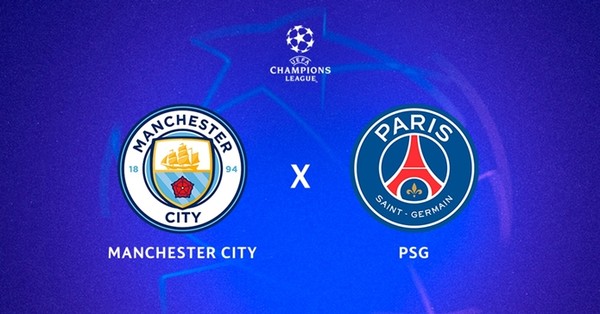 Manchester City x PSG ao vivo: onde assistir ao jogo da Champions