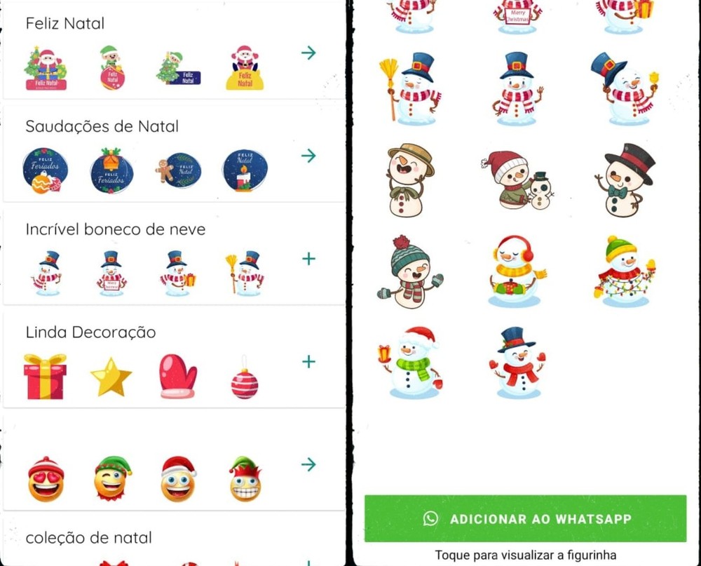 Figurinha De Natal Para Whatsapp