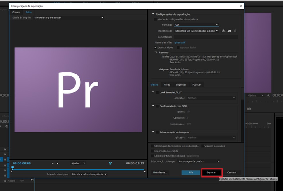 Como Transformar Qualquer Vídeo em GIF pelo Celular: Adobe Express