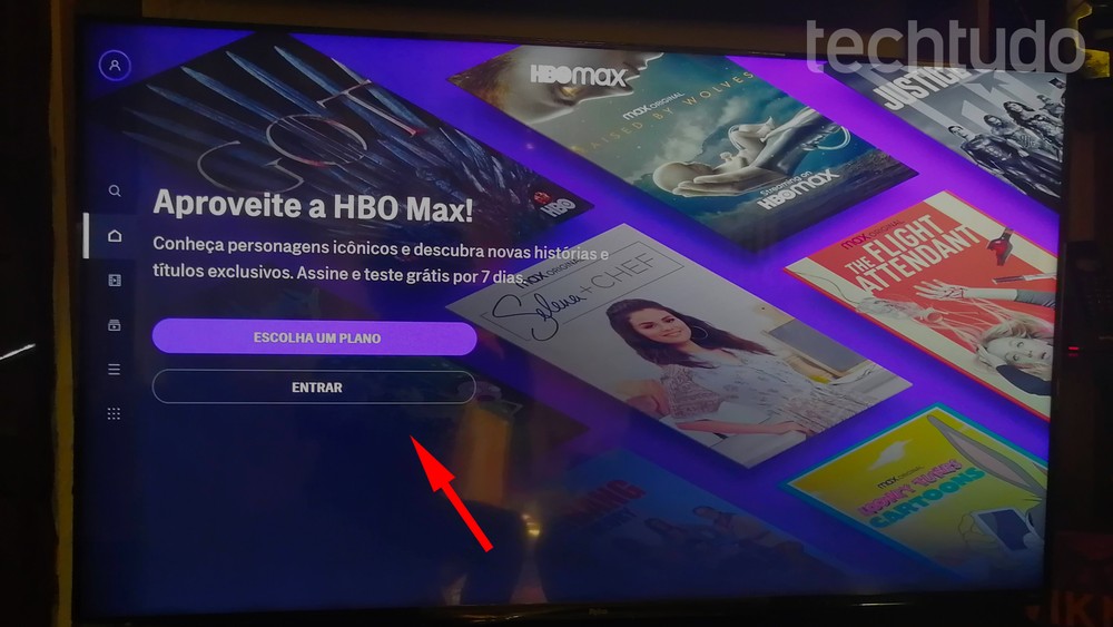 Como baixar HBO Max na TV com Roku