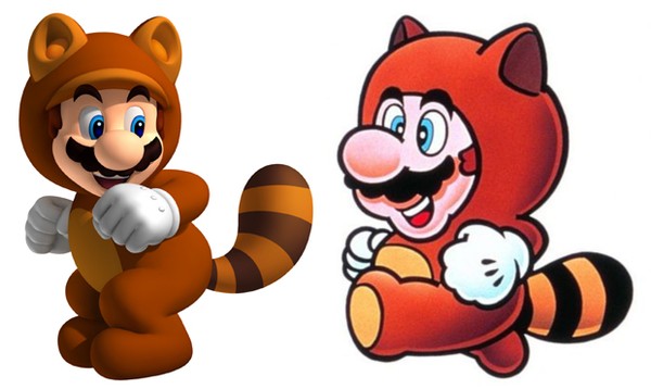 Os diferentes trajes de Super Mario Bros. 3