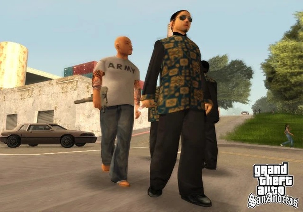 Os Da Nang Boys são inspirados em uma gangue vietnamita real — Foto: Reprodução/GTA Wiki