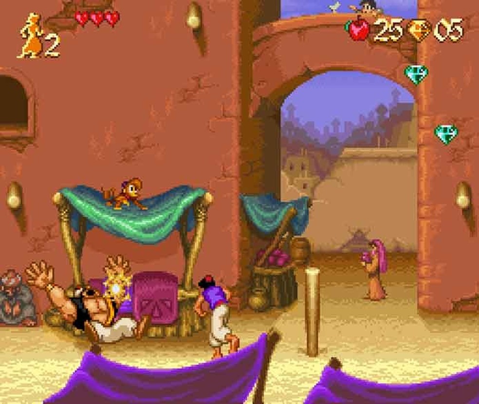 Jogos Clássicos da Disney: Aladino e O Rei Leão