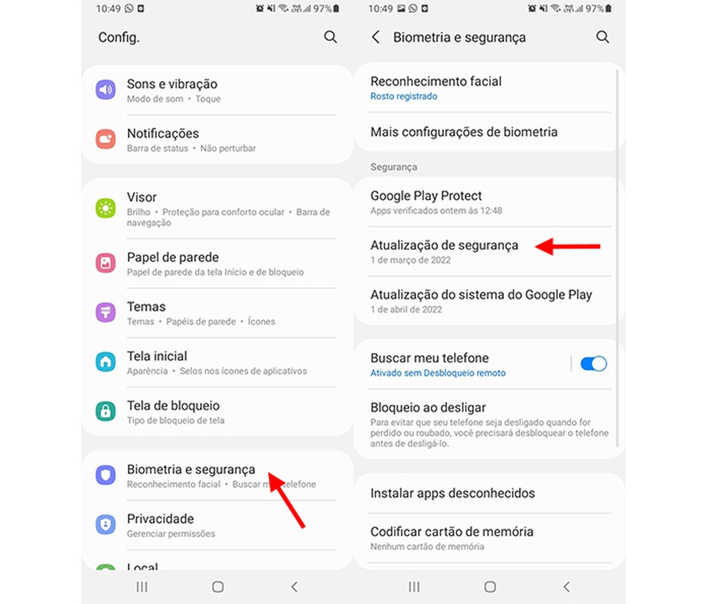 Como desativar o Google Play Protect