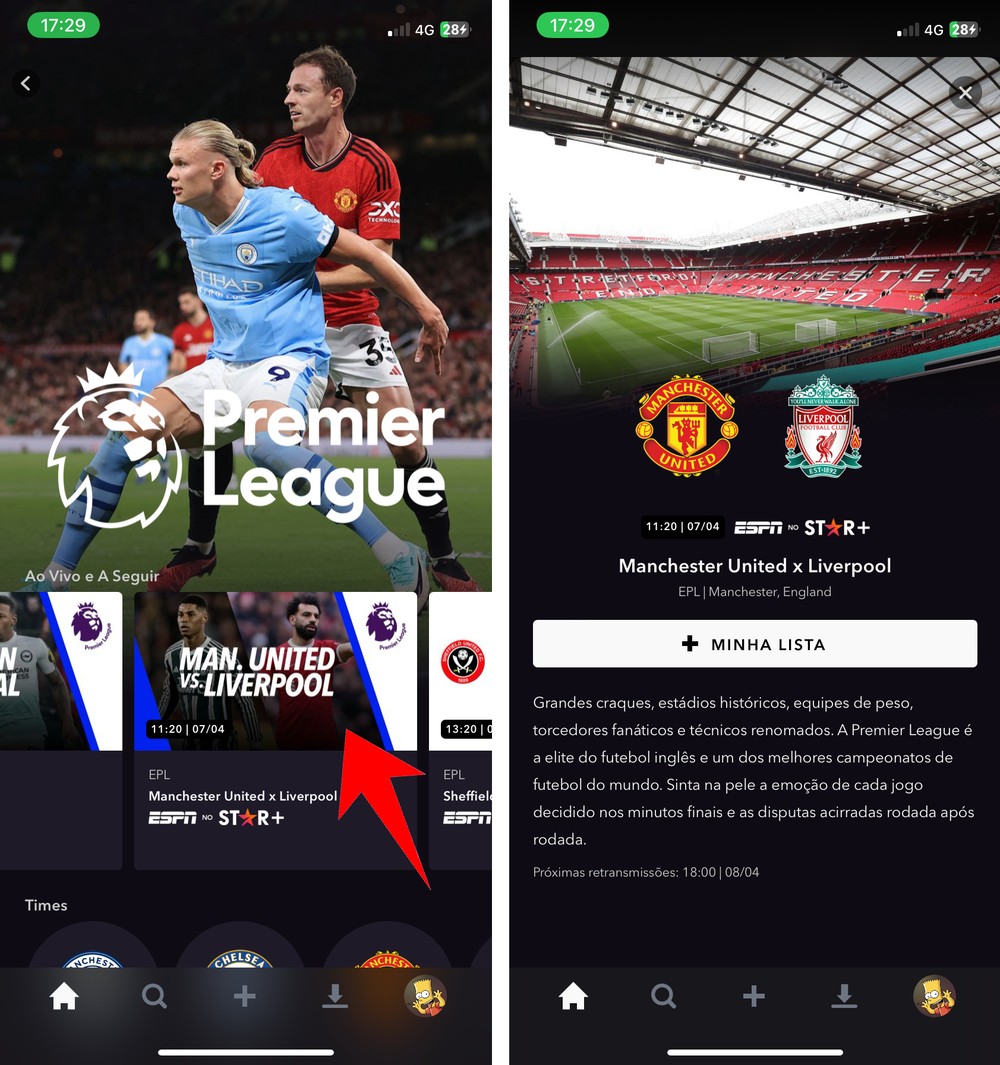 Manchester United x Liverpool ao vivo: onde assistir, horário e escalações