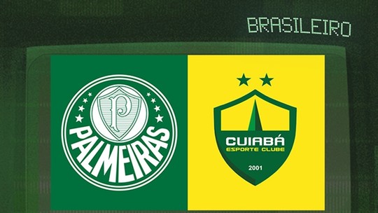 Palmeiras x Cuiabá ao vivo: onde assistir, horário e escalações