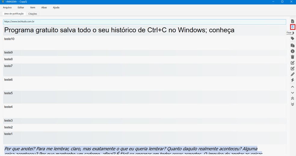 Reprodução/Caroline Silvestre