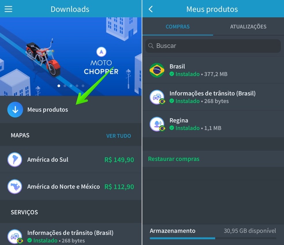 Como usar o GPS Brasil, app de mapas offline para Android e iPhone