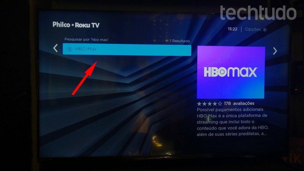 Como baixar HBO Max na TV com Roku