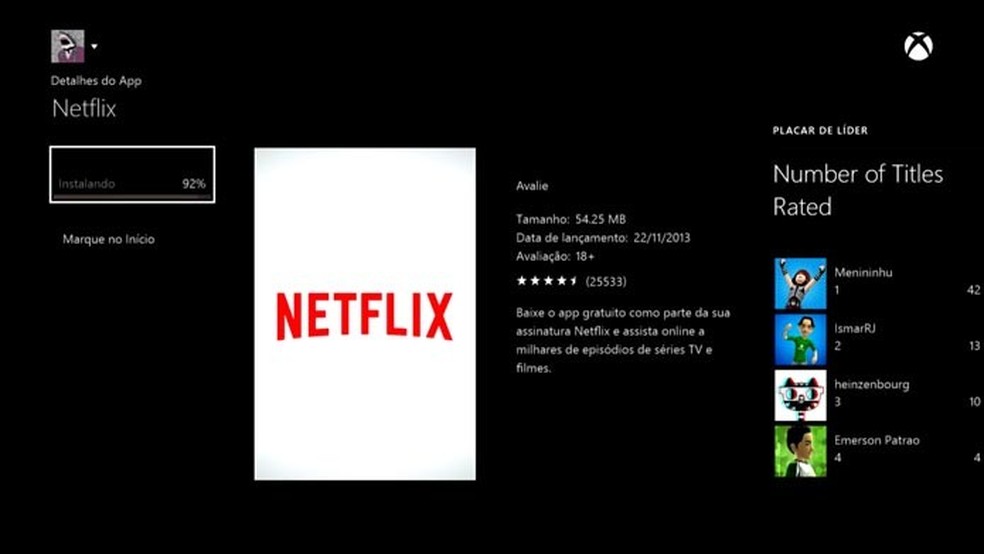 Netflix hotsell no xbox