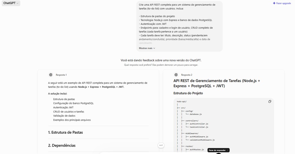  Reprodução/Chat GPT por Késya Holanda