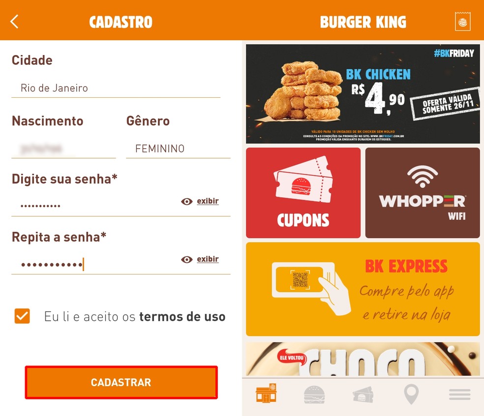 Burger King e RecargaPay se unem em promoção pós-Black Friday