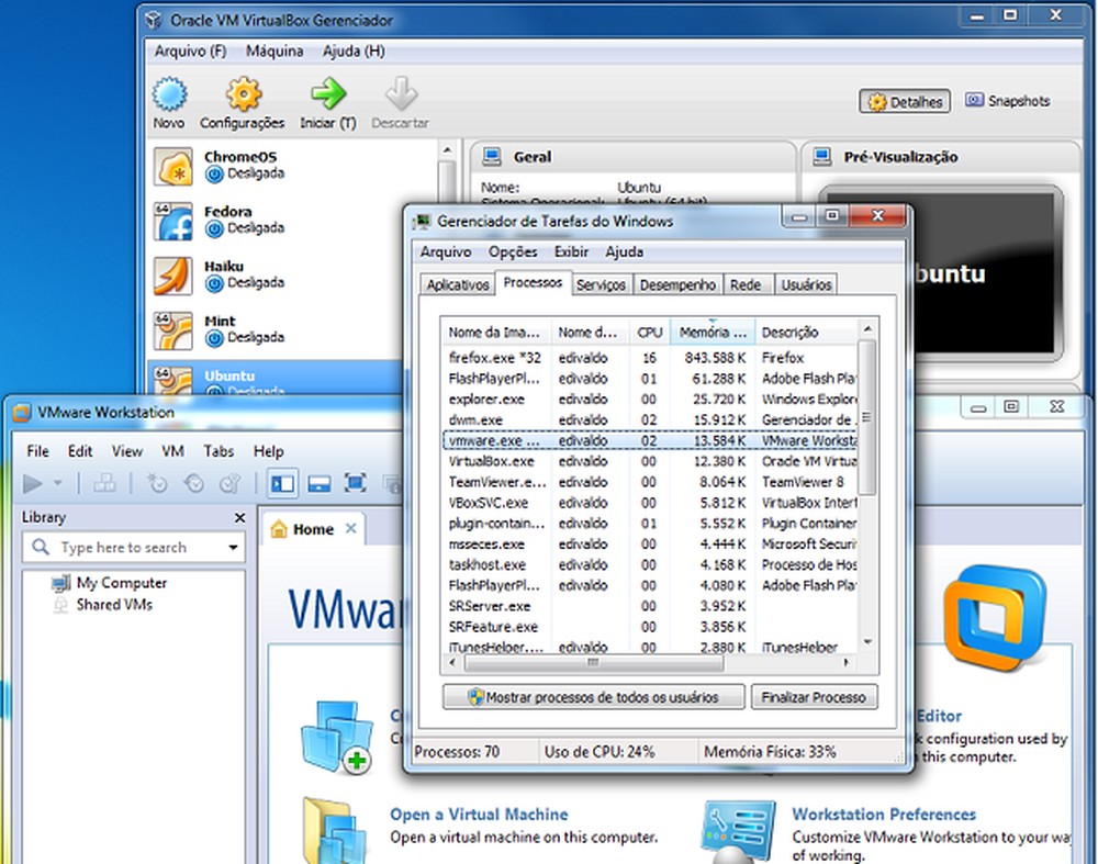 VMWare ou VirtualBox: qual o melhor programa para criar máquina virtual?