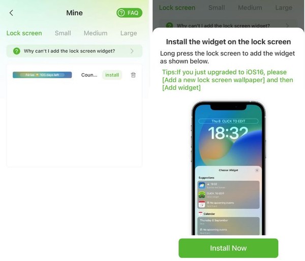 Como usar o Widgetable no iPhone