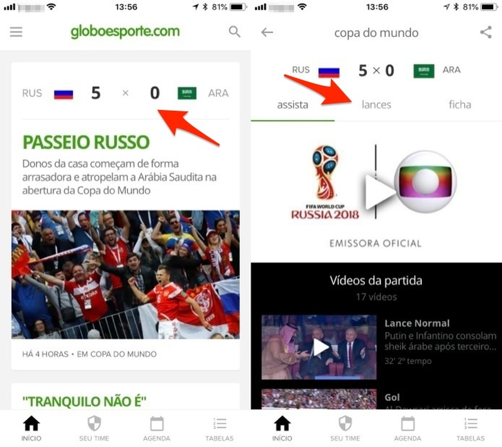 Globoesporte.com, Software