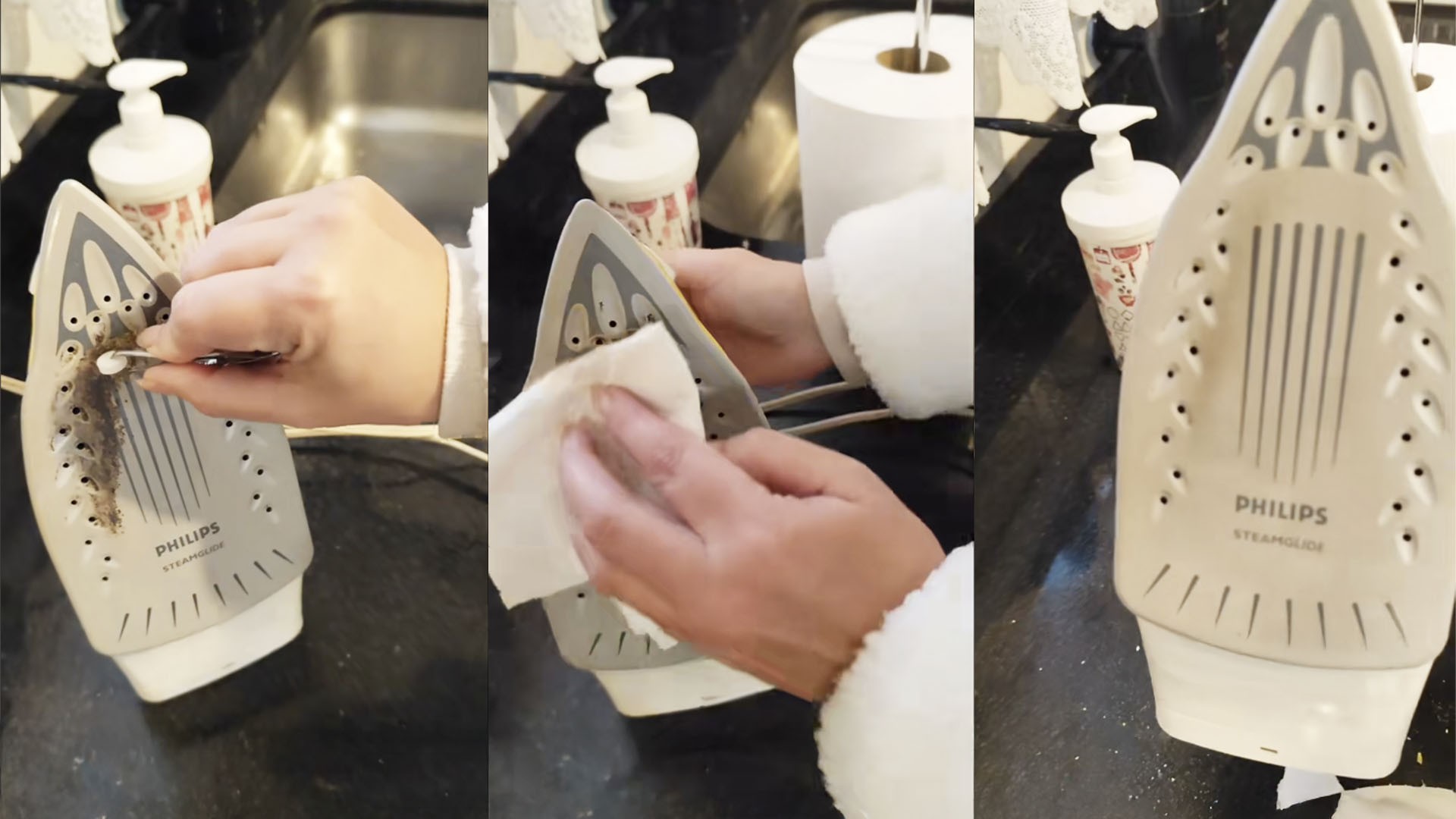 Limpeza de ferro de passar com paracetamol viraliza; veja jeito certo