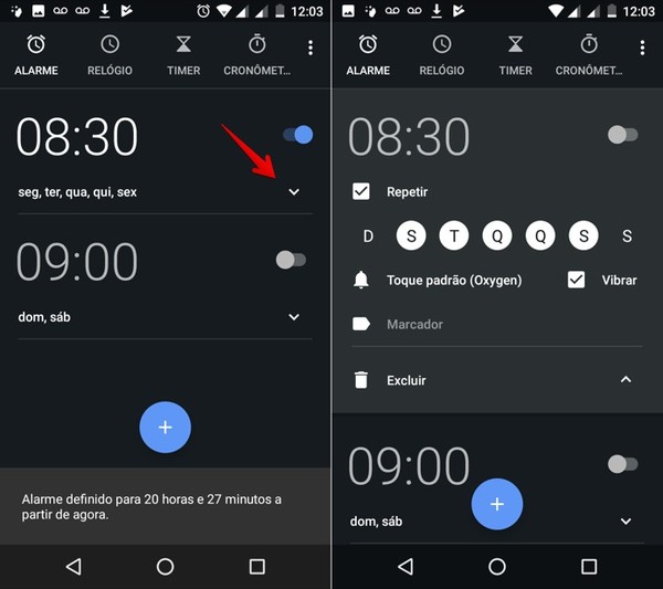 Como configurar o alarme ou despertador do Android