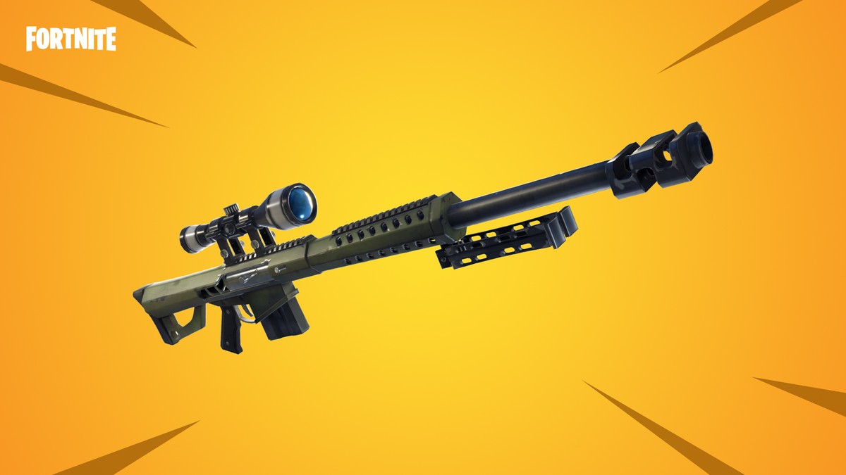 Nova arma do Fortnite: saiba tudo sobre a heavy sniper