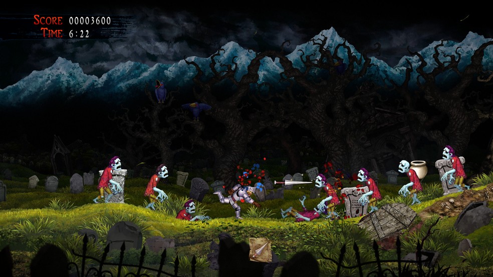 Ghosts 'n Goblins Resurrection é retorno de clássico — Foto: Divulgação/Capcom