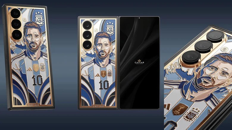 Celular do Messi de luxo custa R$ 67 mil e terá apenas 19 unidades