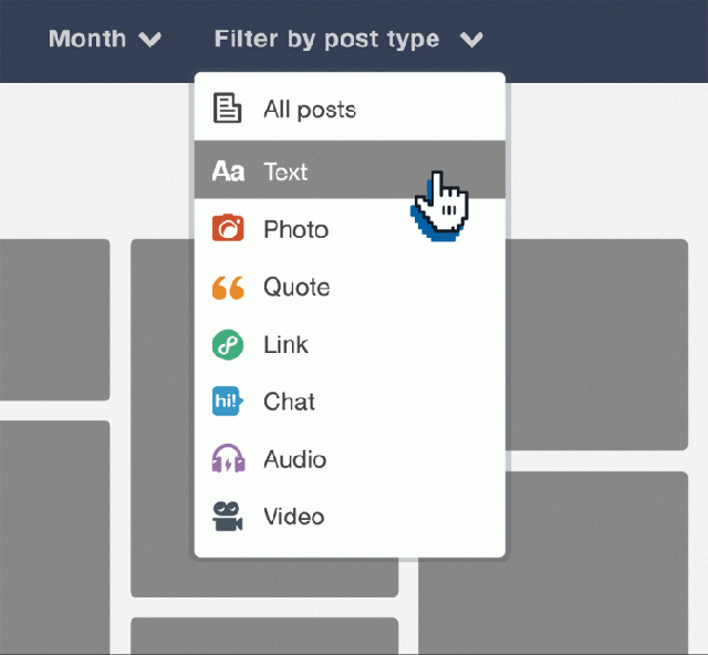 Atualização do Tumblr permite filtrar posts por conteúdo em pesquisas