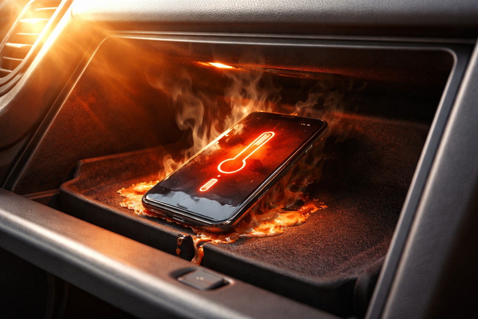 Esse é o pior lugar para deixar o celular no verão