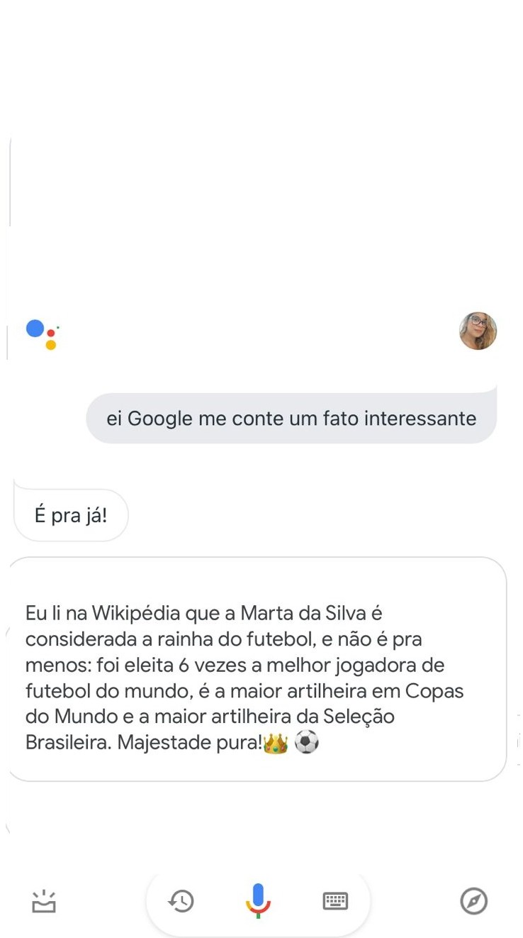 Incrível Google Assistente contando varias piadas em Português Pt