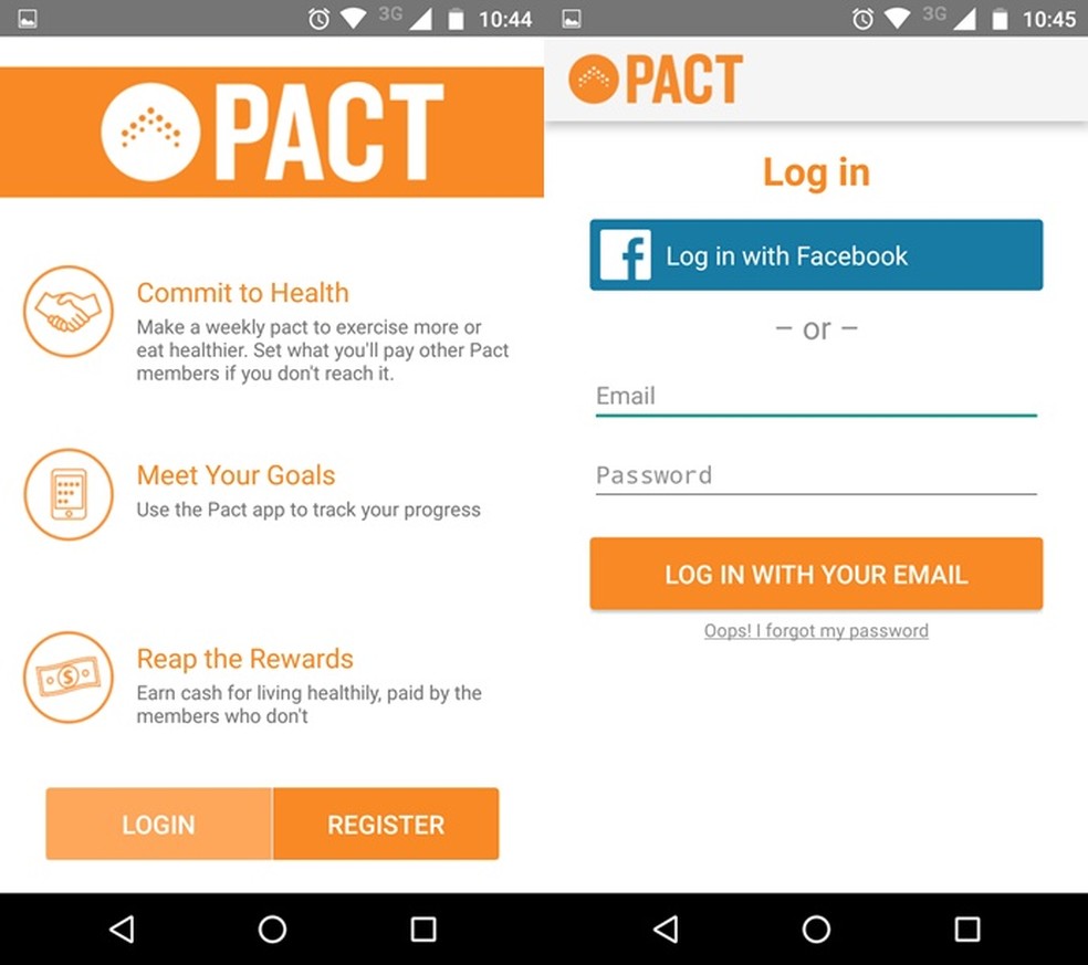 Pacto App on the App Store