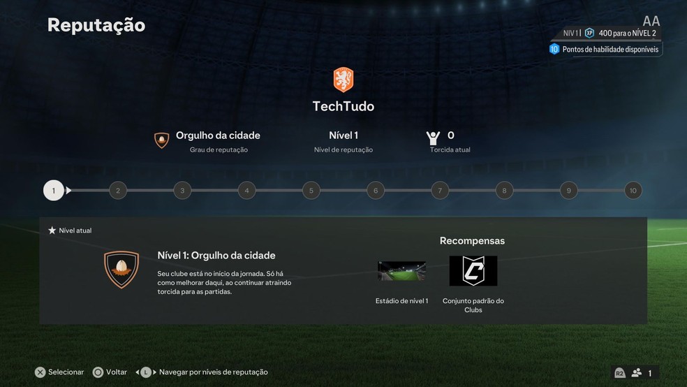 Pro Clubs agora é Clubs; modo do EA Sports FC 24 foca na diversão online — Foto: Reprodução/Adriano Assumpção