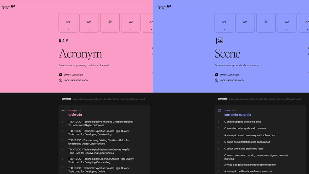  Reprodução/Google Labs