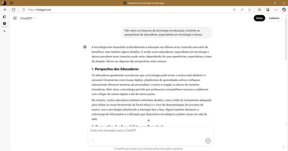  Reprodução/Caroline Silvestre