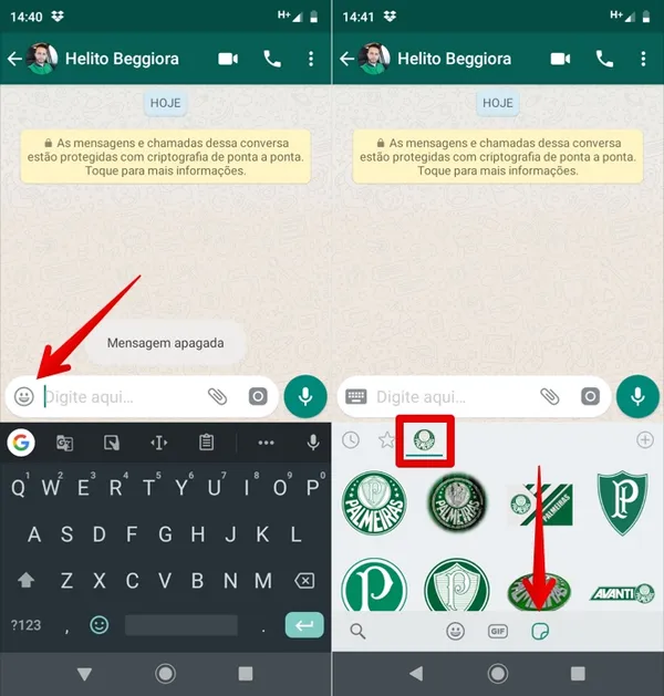 figurinha palmeiras mundial