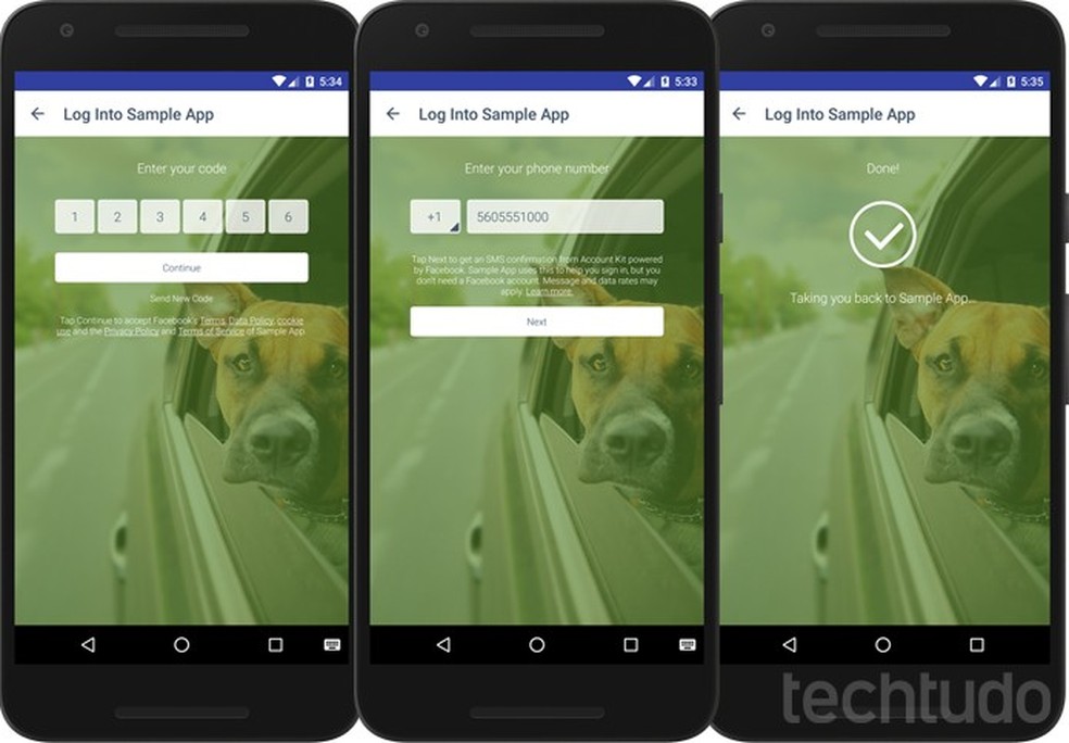 Facebook Account Kit ajuda especialmente aplicativos de delivery com número de celular (Foto: Divulgação/Facebook) — Foto: TechTudo
