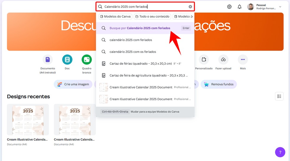  Reprodução/Rodrigo Fernandes