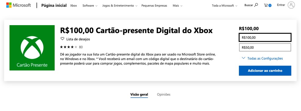 Cartão Presente Xbox: Obtenha Créditos para Jogos e Descontos - Xbr