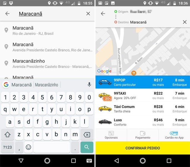 99POP, 99TAXI e 99TOP: entenda as diferenças entre modalidades do app 99