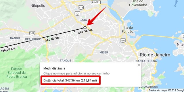 Google Maps: como descobrir a distância entre cidades