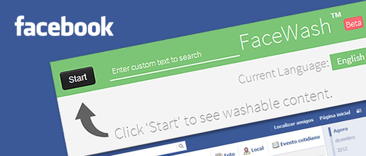 Limpe o seu perfil do Facebook com o FaceWash