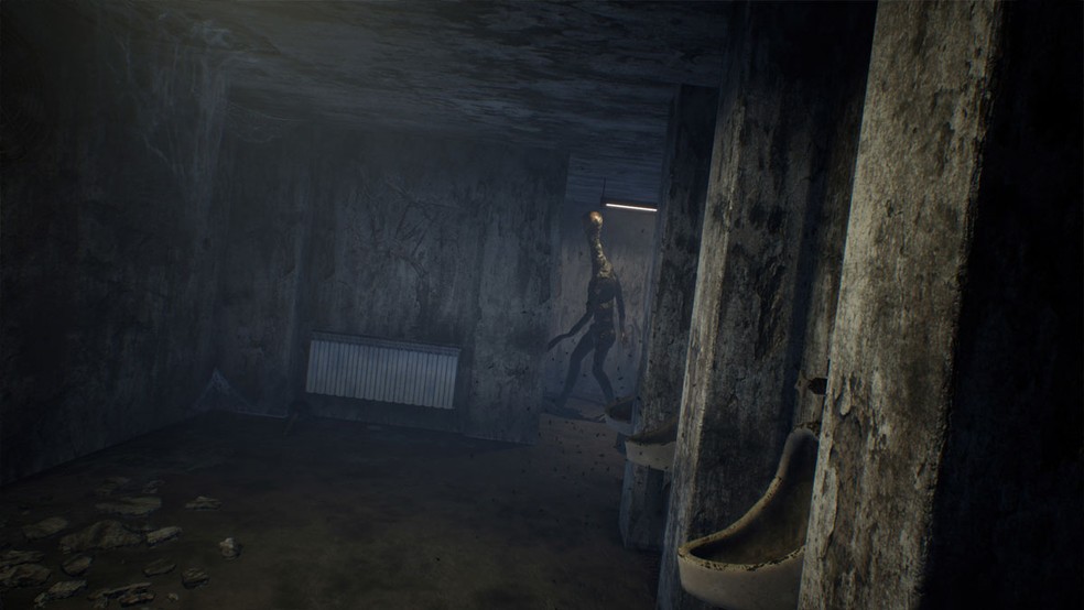 Dark Fracture é um game de terror em que o jogador fica na dúvida se há algo sobrenatural acontecendo ou se a mente do protagonista está se perdendo — Foto: Reprodução/Steam