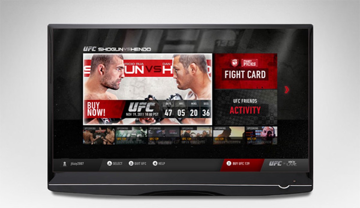 UFC será adicionado à Xbox Live ainda este mês