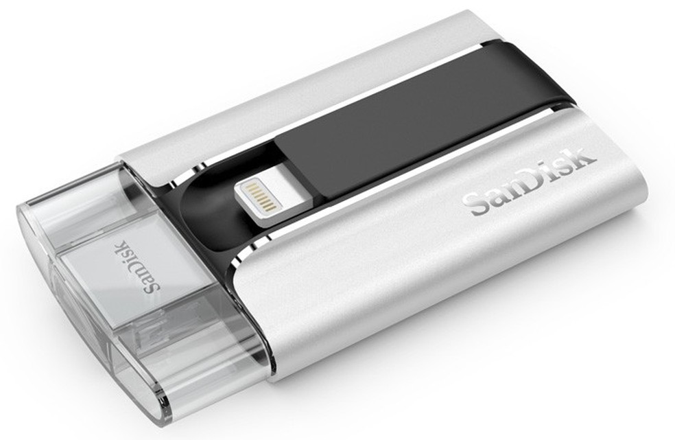 SanDisk lança pen drive exclusivo para iPhone e iPad de até 64 GB