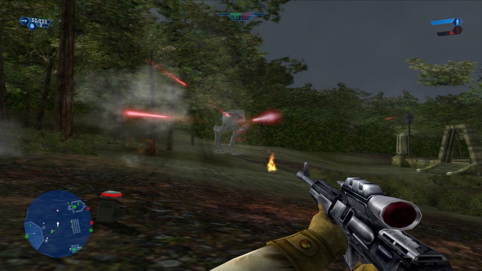 Star Wars: Battlefront adaptou bem a série espacial, mas ficou datado — Foto: Reprodução/Steam