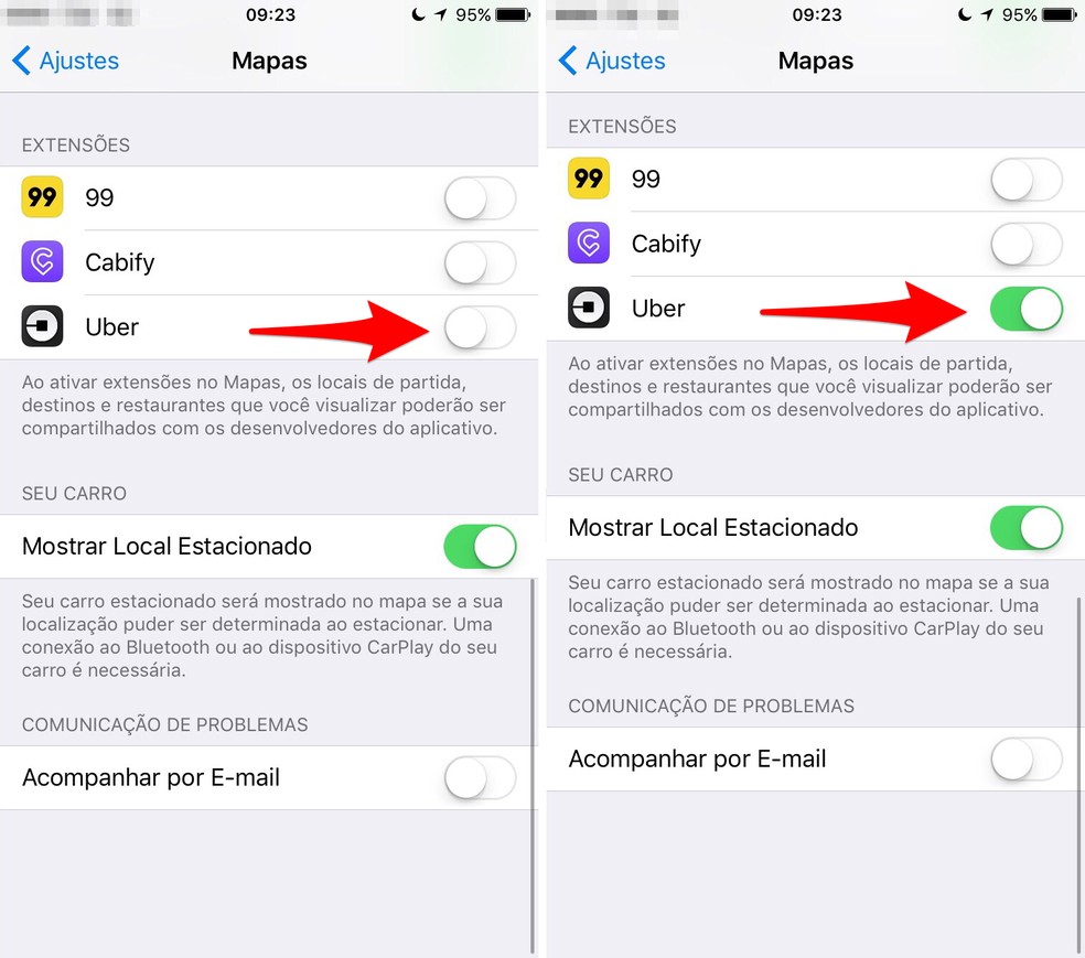 iPhone tem opção prática para pedir Uber direto no Apple Mapas