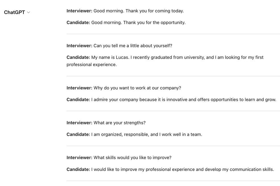  Reprodução/ChatGPT