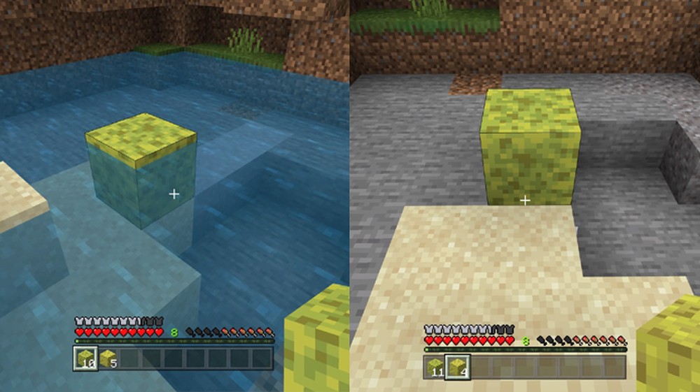 Como conseguir esponja no Minecraft
