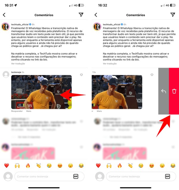 Aprenda a desativar os comentários com GIFs no Instagram