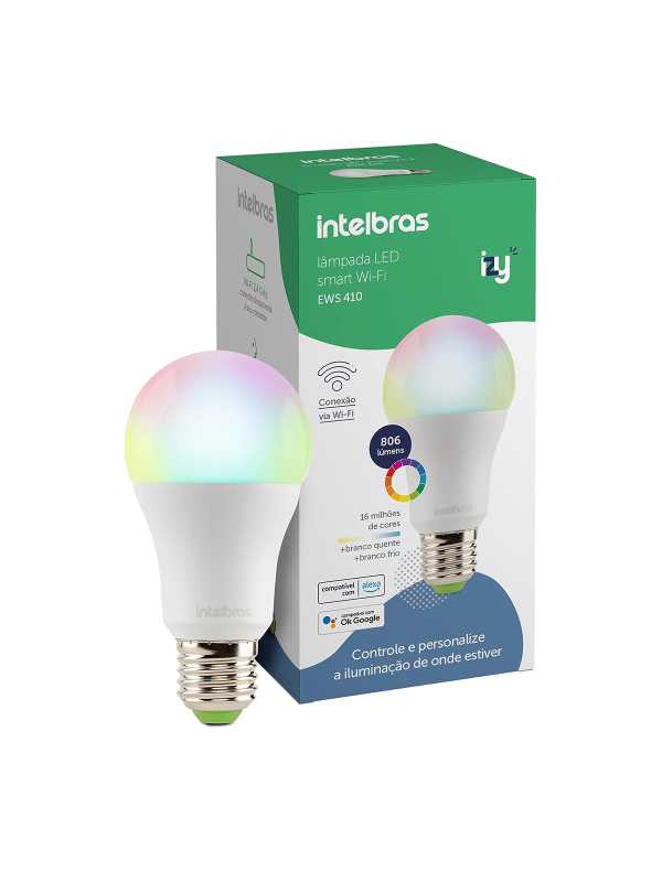 Lâmpada Smart Inteligente Intelbras EWS 410